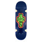 Spray Cross Loose Trucks w/ Wheel Wells blue full dip Vorderansicht