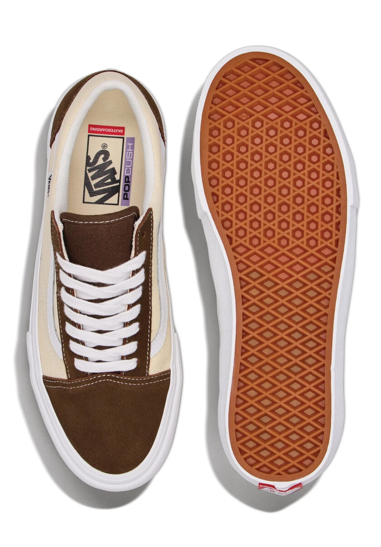 Skate Old Skool vintagecocoa Rueckenansicht