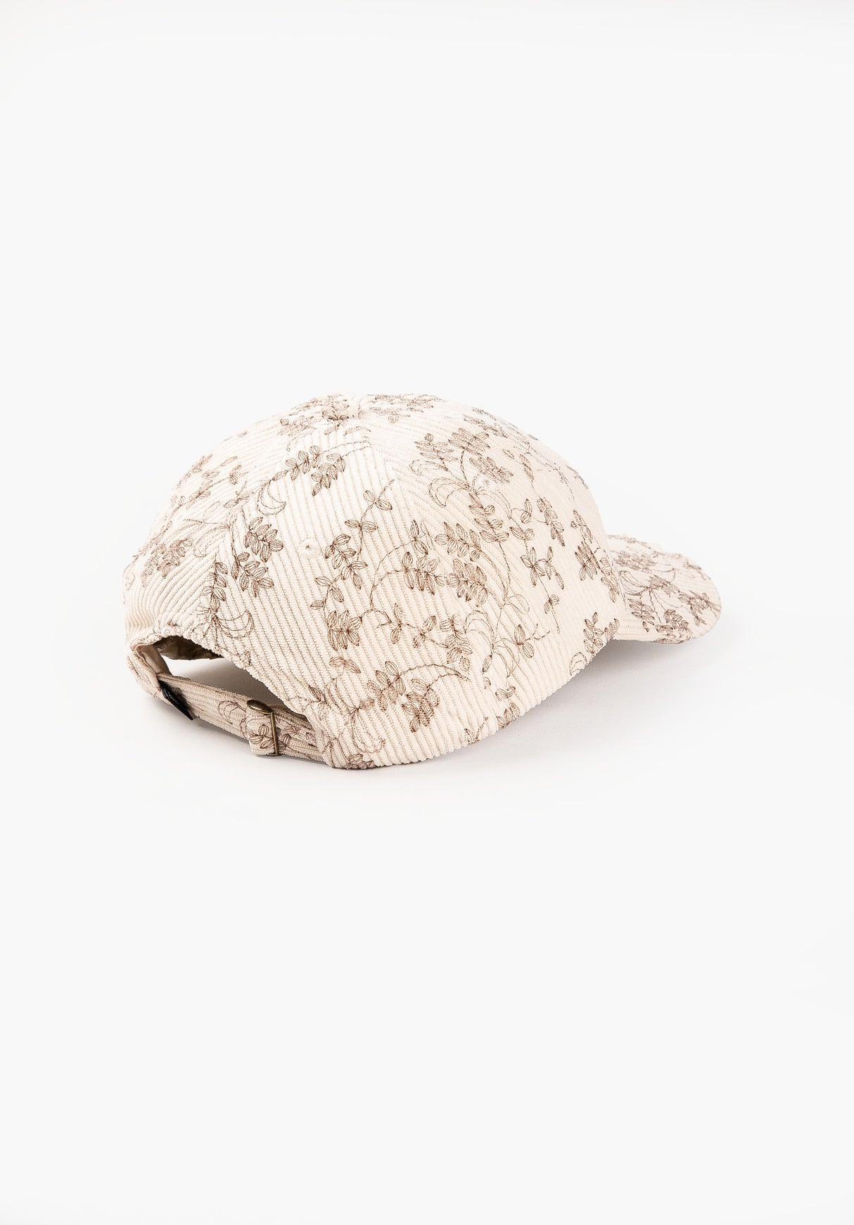 HXGN Icon Dad Cap offwhite-flower-cord Rueckenansicht