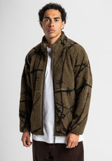 Jacob fence-darkolive Rueckenansicht