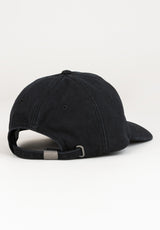 Icon Cap black Rueckenansicht