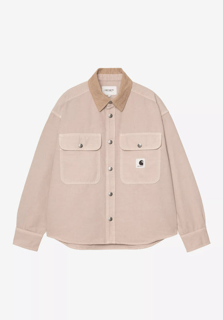 Prescott Shirt Jac string-leathergarmentdyed Vorderansicht
