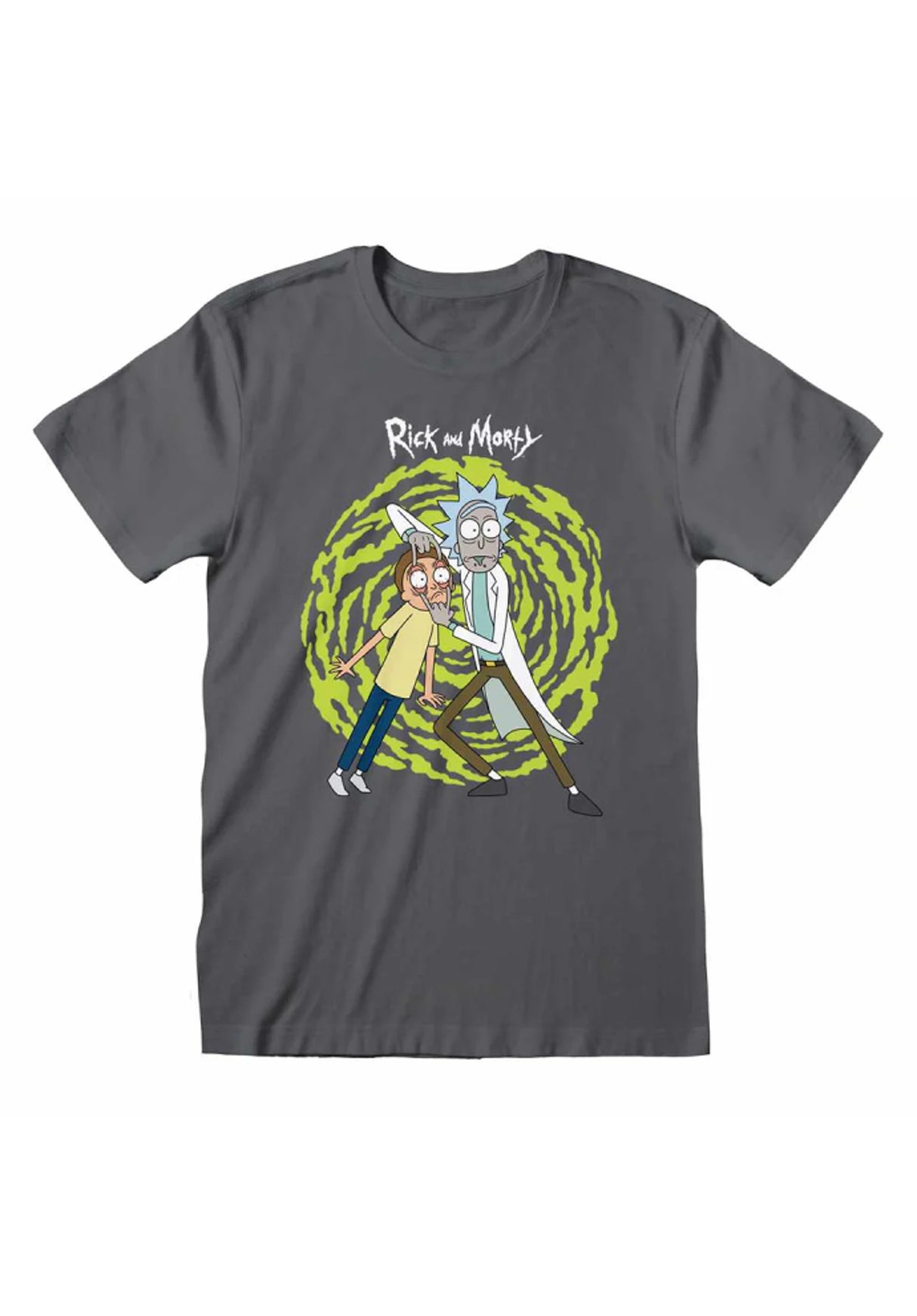 Rick And Morty - Spiral charcoal Vorderansicht