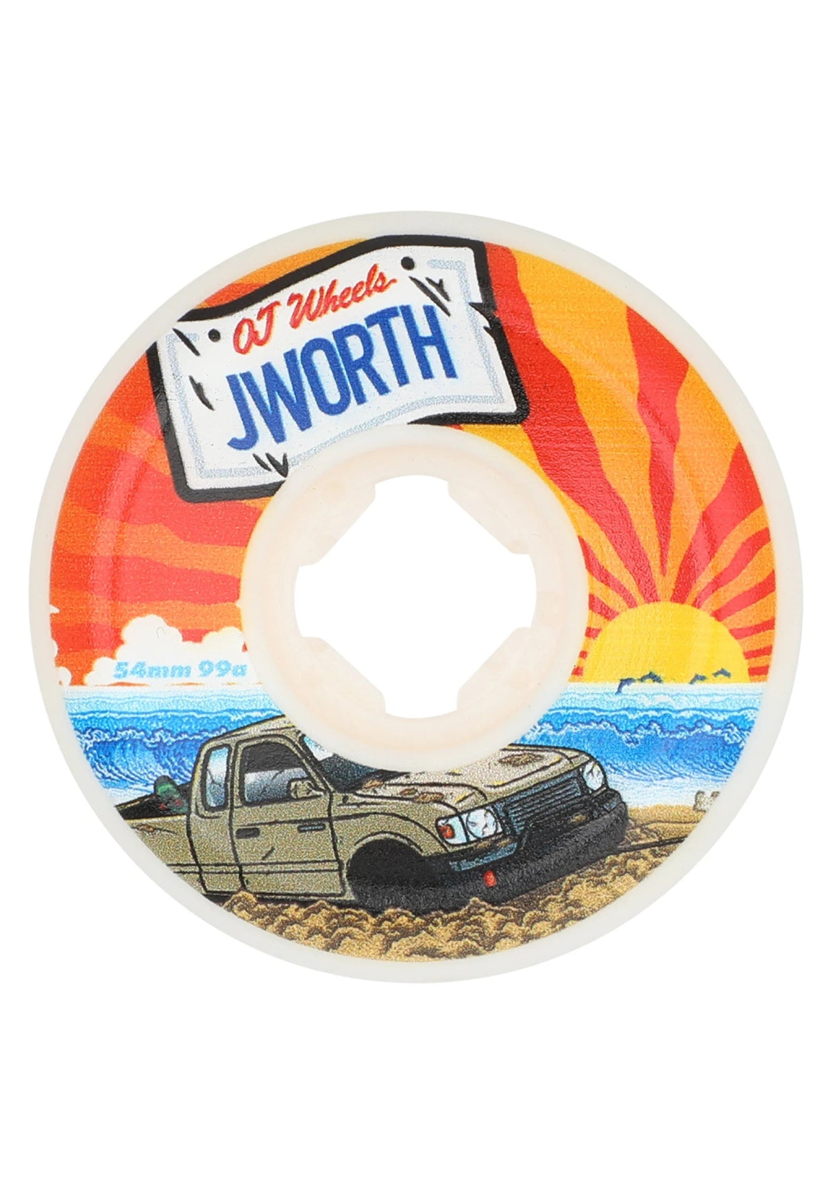 John Worthington Elite Hardline 99A white Vorderansicht