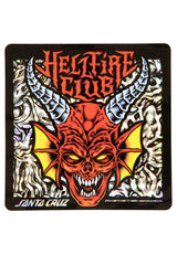 X Stranger Things Hellfire Club Flames glow-in-the-dark Closeup2