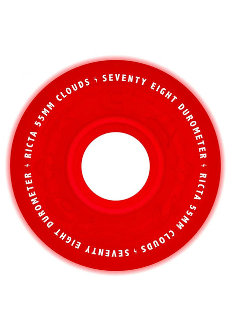Clouds GITD 78A red Vorderansicht