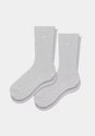 Madison 2 Pack Socks ashheather-white Vorderansicht