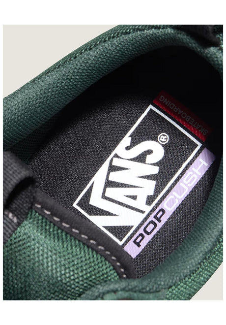 Skate Old Skool 36 + green-gum Seitenansicht