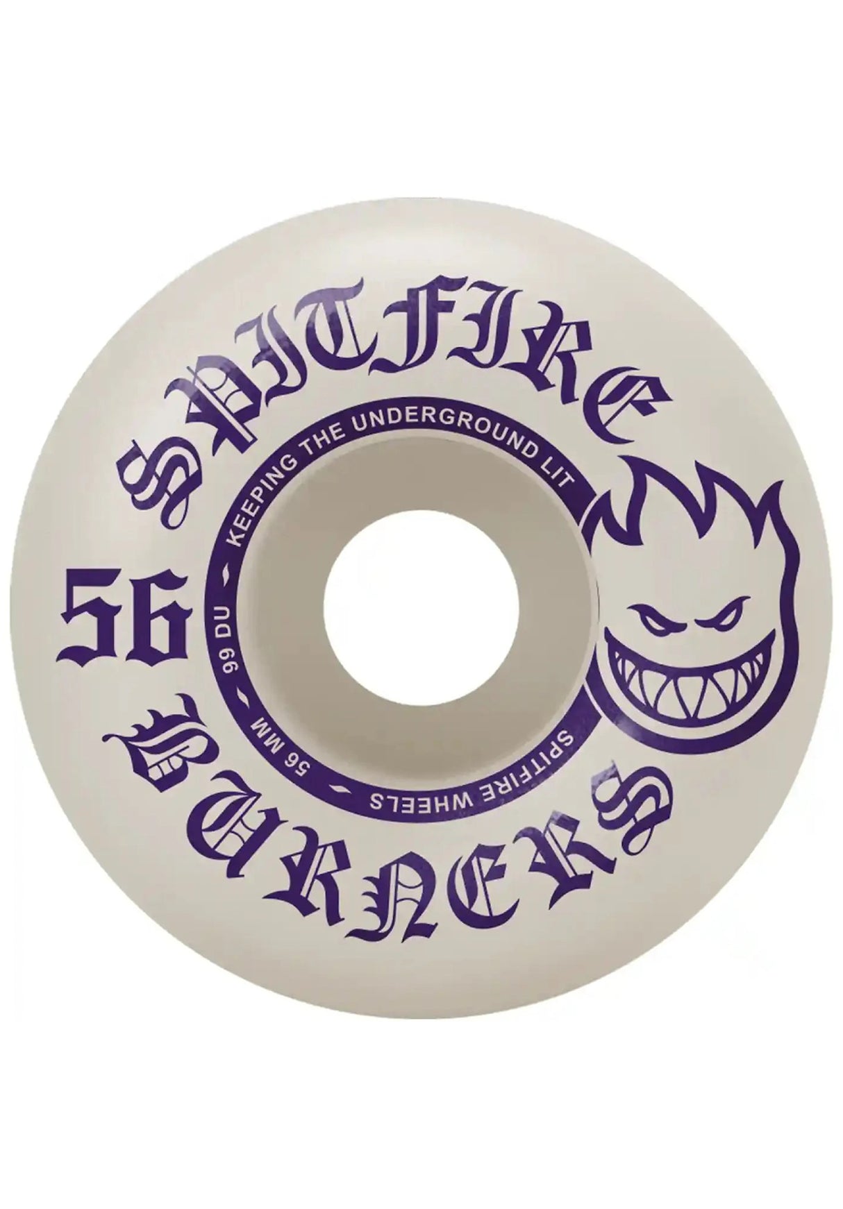 Burners Formula Bighead Shape 99A white-purple Vorderansicht