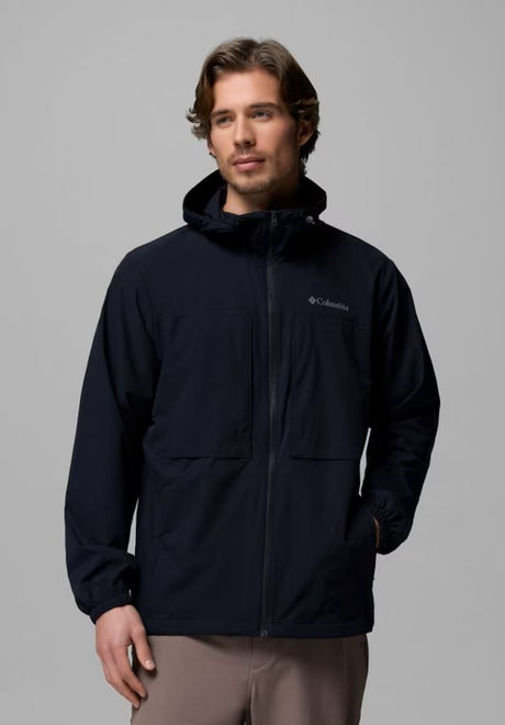 Street Heights Windbreaker black Vorderansicht