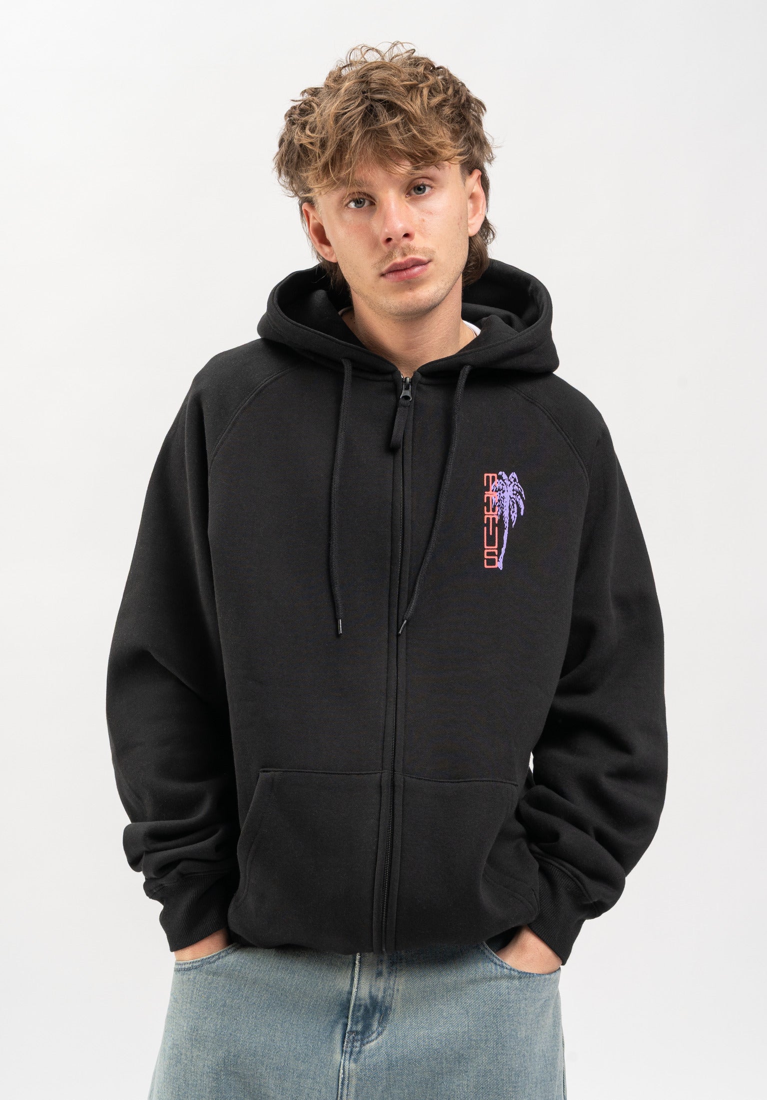 トップスその他 Luxury Street Wear vintage hoodie sirts mlt unisexual Suede Zip Hoodie | Embroidered Vintage Streetwear – Santo