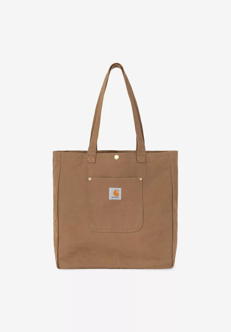 Bay Tote blackrigid Rueckenansicht