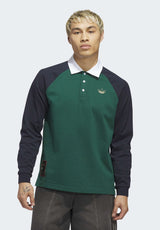 Tyshawn Rugby green-navy Vorderansicht