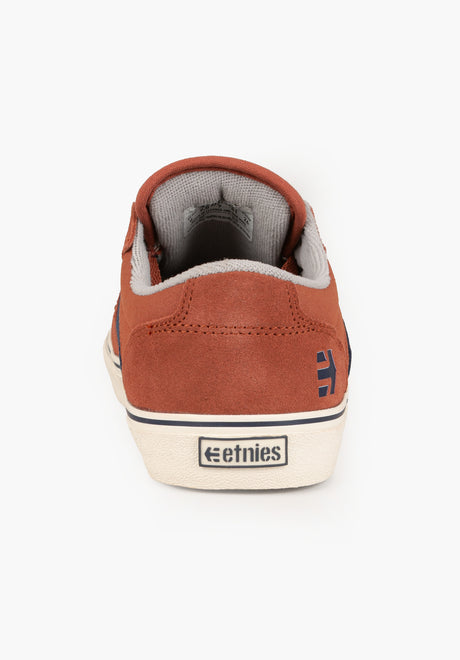 Barge LS orange-navy Seitenansicht