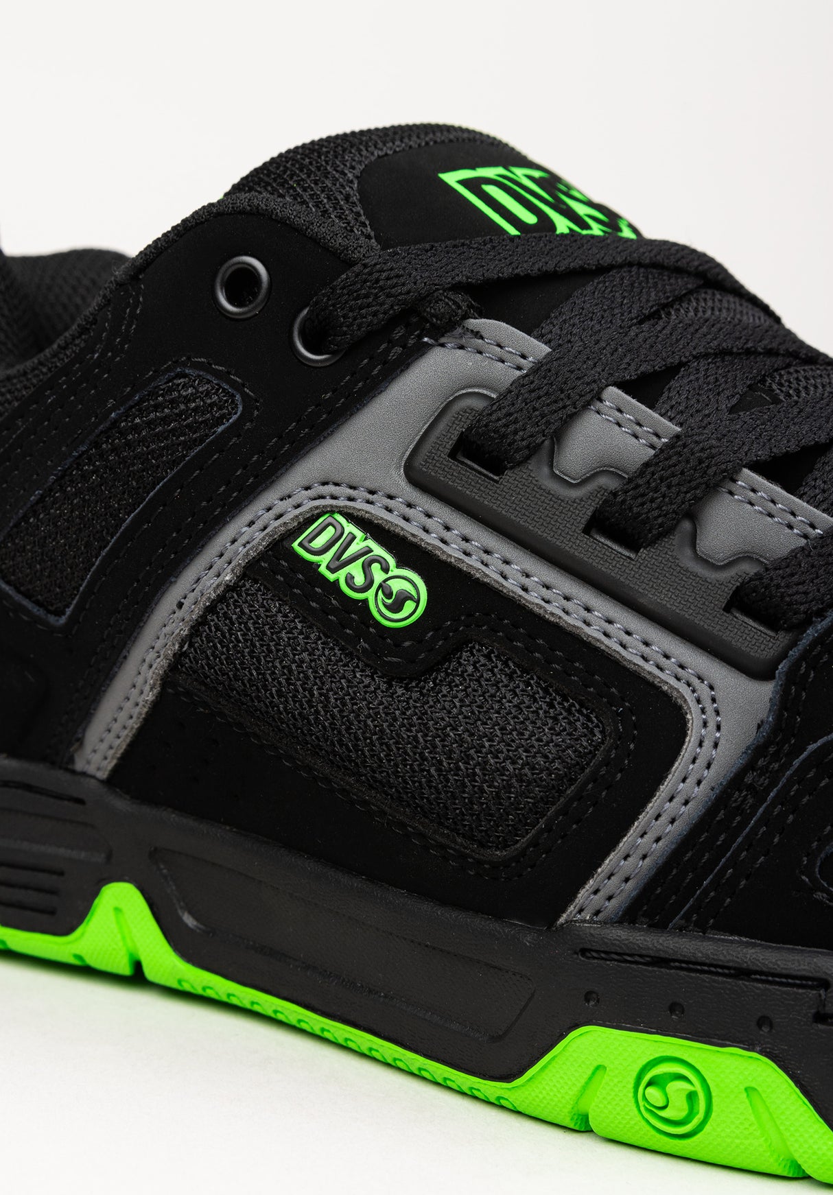 Comanche black-charcoal-lime-nubuck Unteransicht