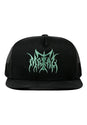 Logo Trucker black-green Vorderansicht
