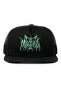 Logo Trucker black-green Vorderansicht