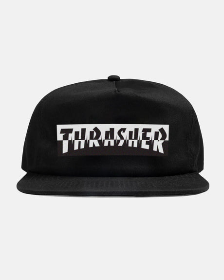 Mixtape Snapback black Vorderansicht