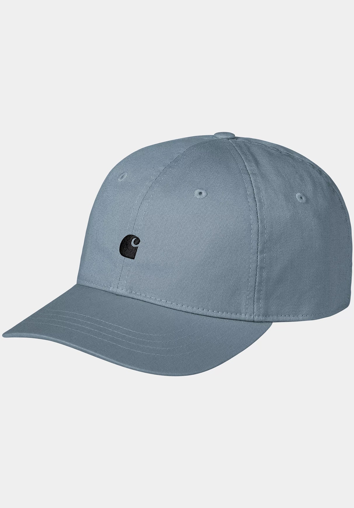 Madison Logo Cap frostedblue-black Vorderansicht
