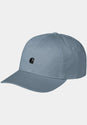 Madison Logo Cap frostedblue-black Vorderansicht