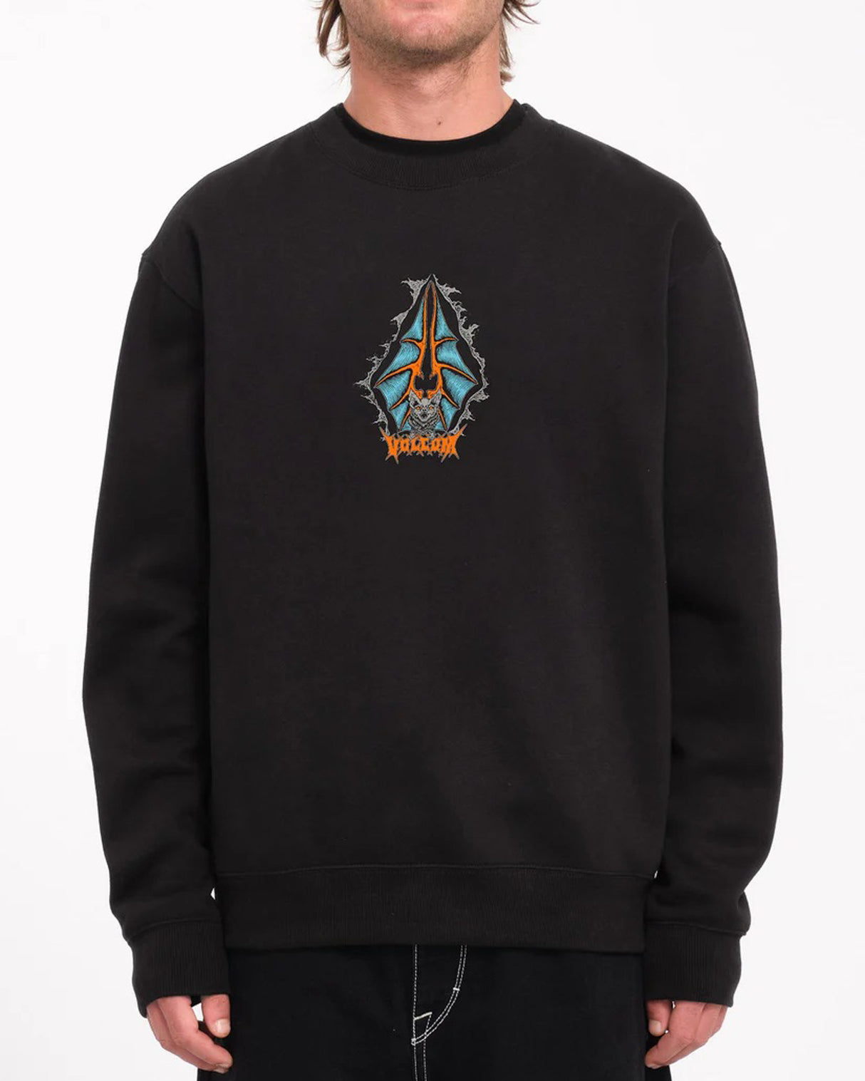 Watanite Crew black2 Vorderansicht