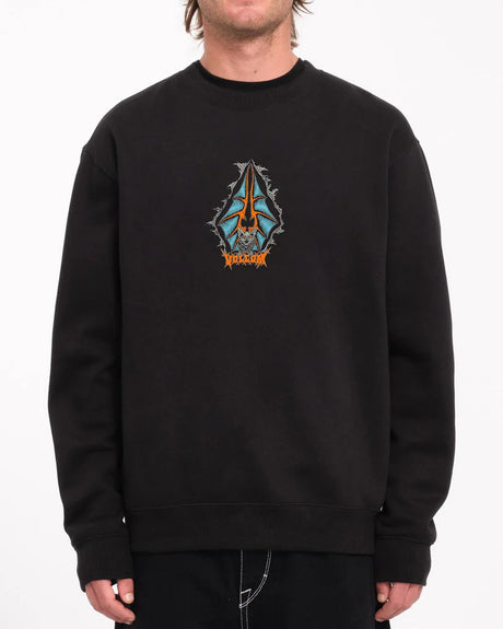 Watanite Crew black2 Vorderansicht