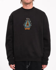 Watanite Crew black2 Vorderansicht