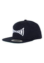 Span Embroidered 6-Panel Structured Snapback darknavy-white Vorderansicht