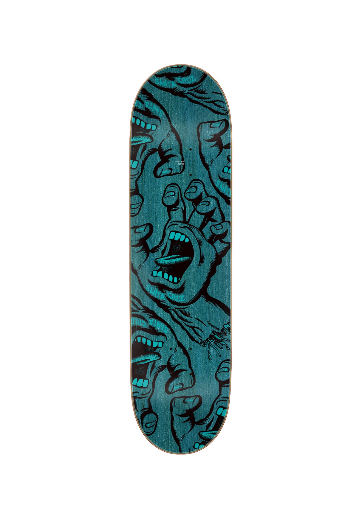 Crowded Hand ATV blue Rueckenansicht