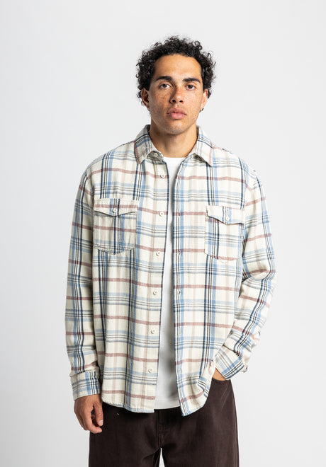 Roman beige-checked Vorderansicht