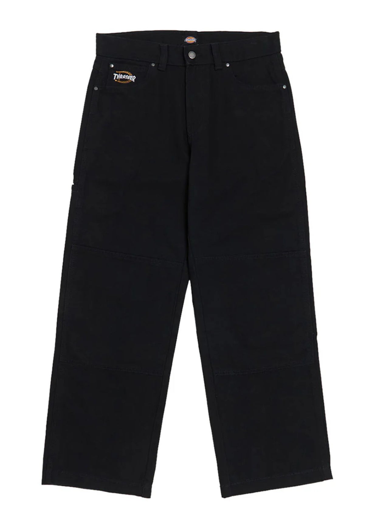 x Thrasher black Vorderansicht