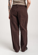 Alby-Baggy darkbrownwashed Closeup2