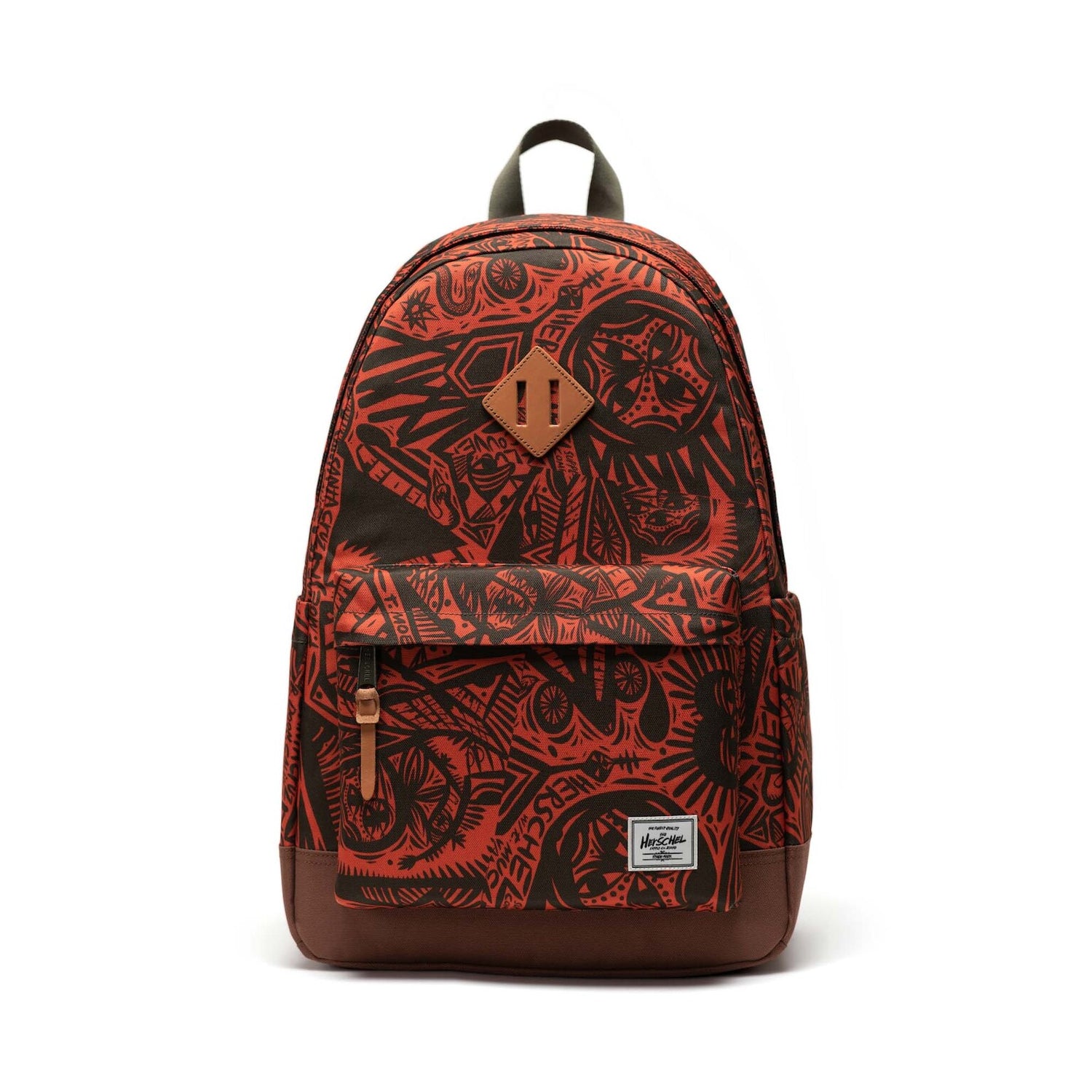 Thomas Campbell Heritage Backpack Herschel Backpack in TC forest night-saddle brown – TITUS