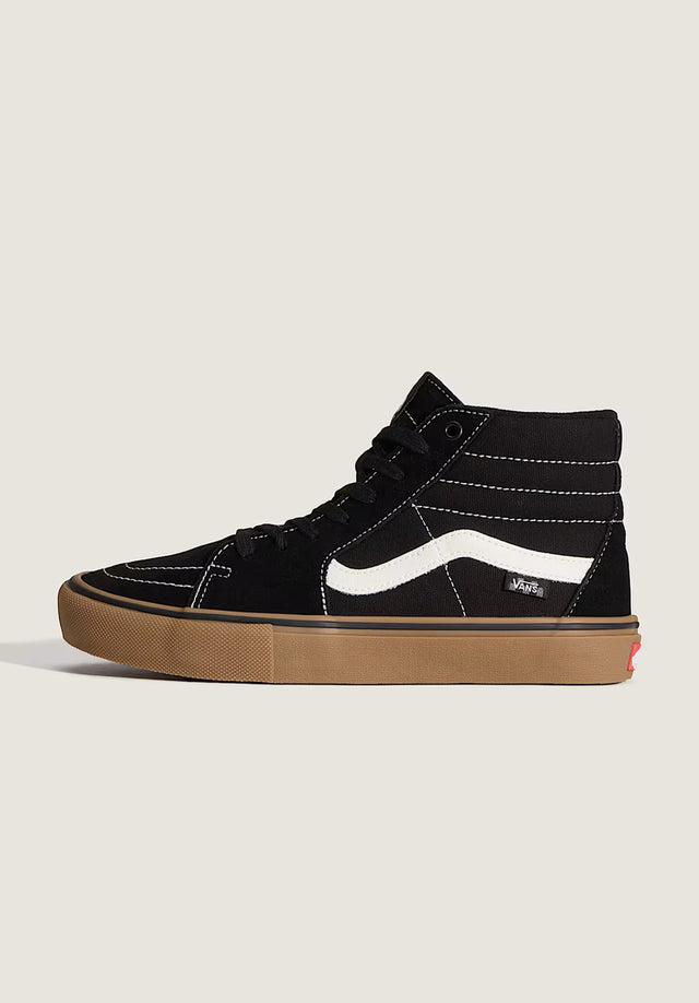 Skate SK8-Hi black-gum-white Vorderansicht