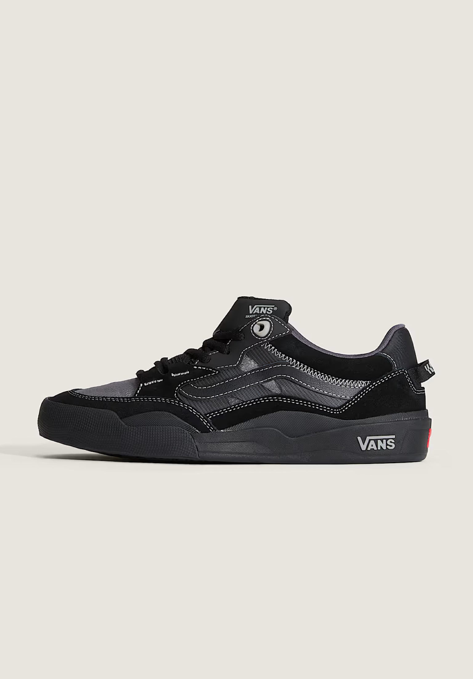 Skate Wayvee Vans Mens Shoes in black-black-grey for men – TITUS