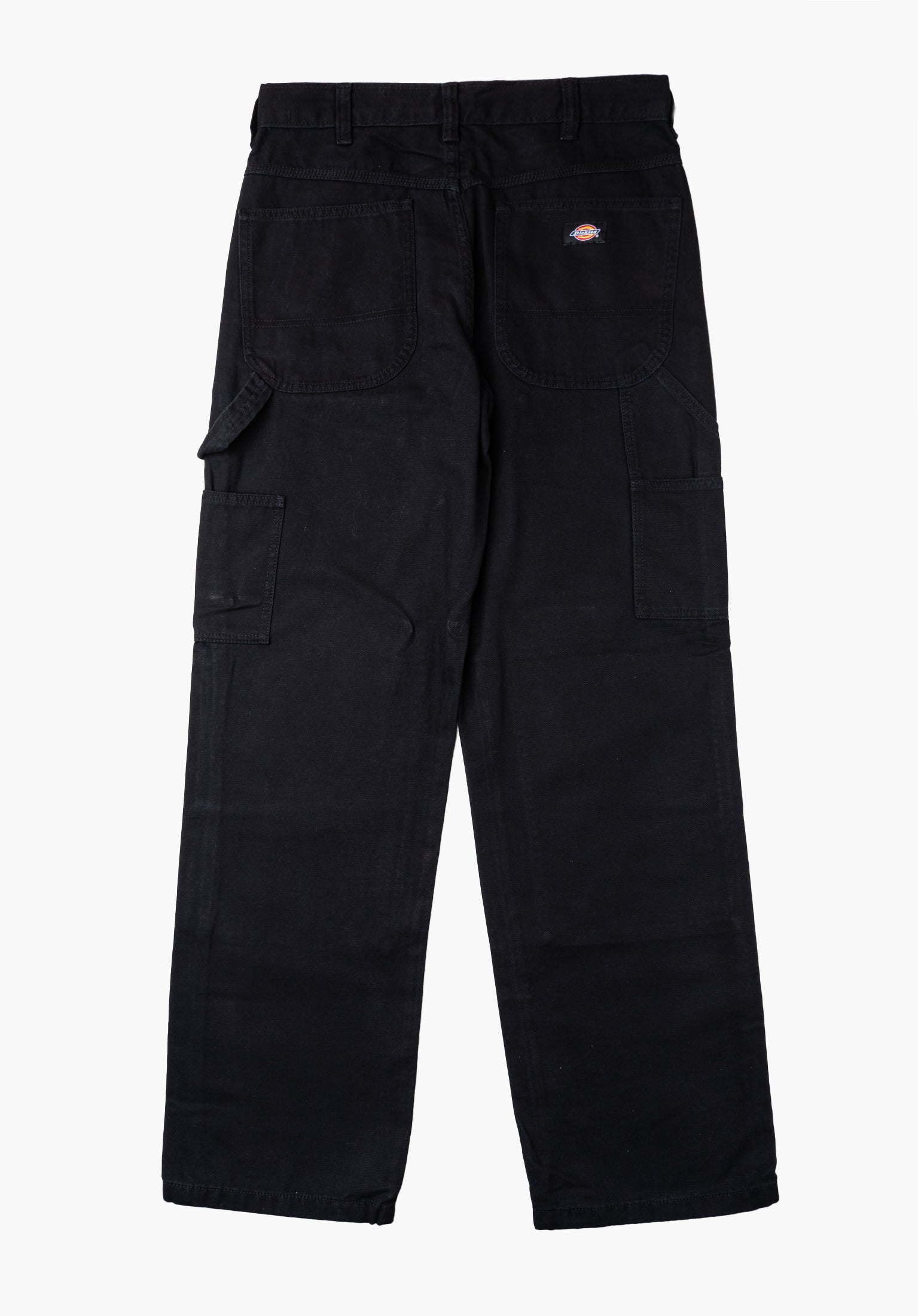 Double Knee Canvas Carpenter Dickies Chino- / Cloth pants in black