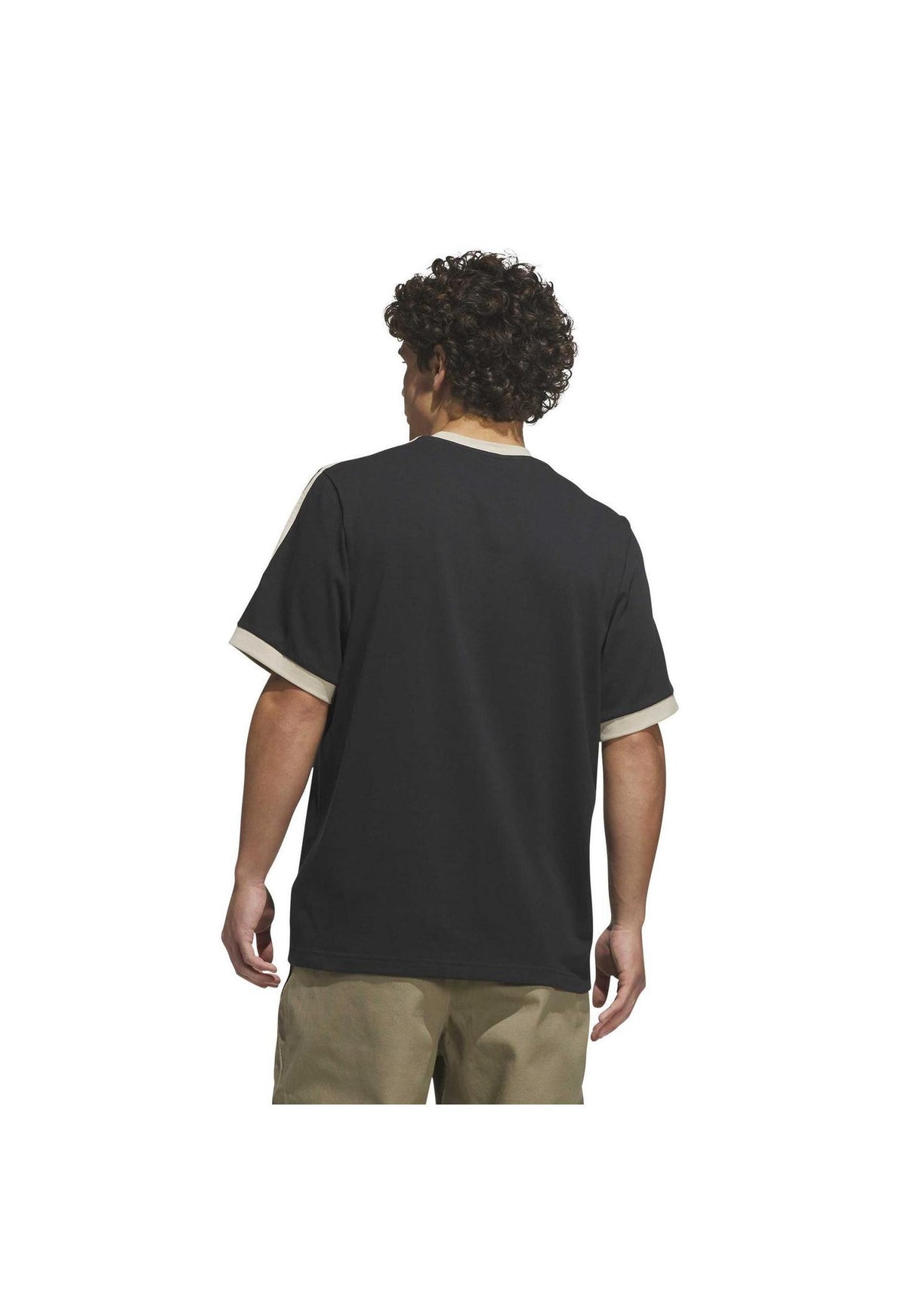 adidas-skateboarding FSBS Ringer T-Shirt black-khaki – Back view