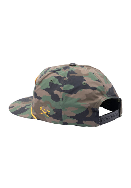 Headmaster Florida 5-Panel Unstructured Snapback camo Rueckenansicht