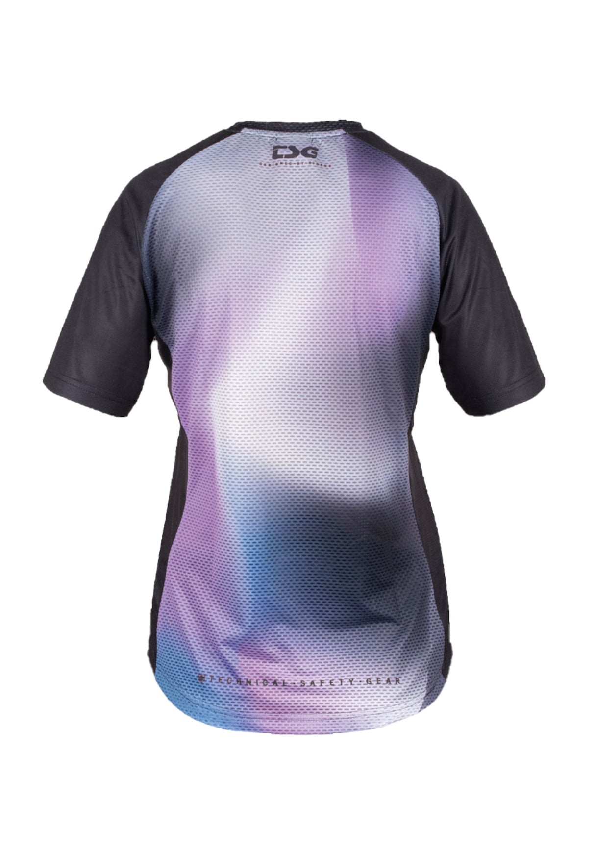 Seen Jersey mauve swirl-fade Rueckenansicht