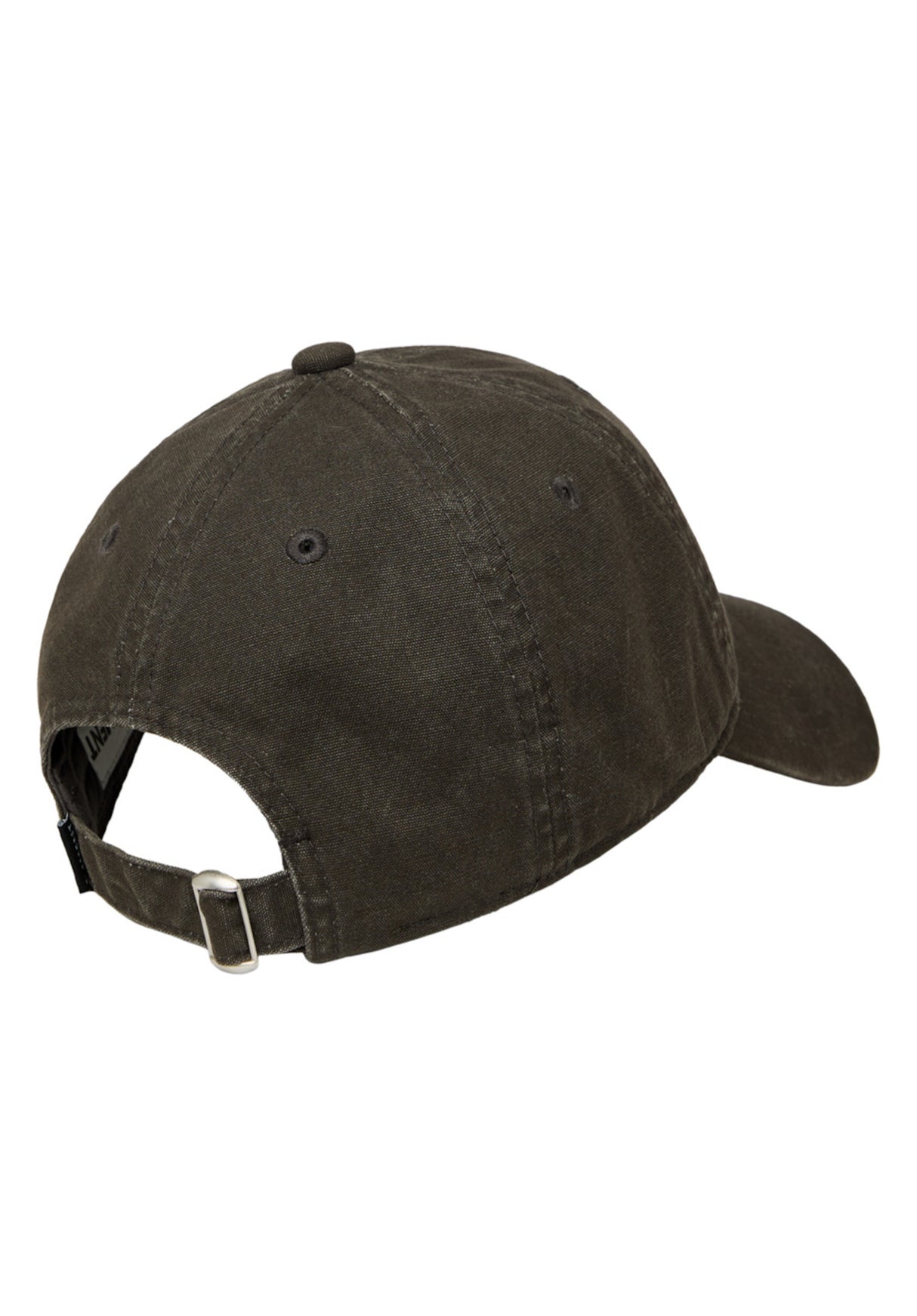 Lowcase Dad Cap offblack Rueckenansicht