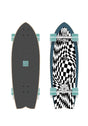 Checker blue-white Vorderansicht
