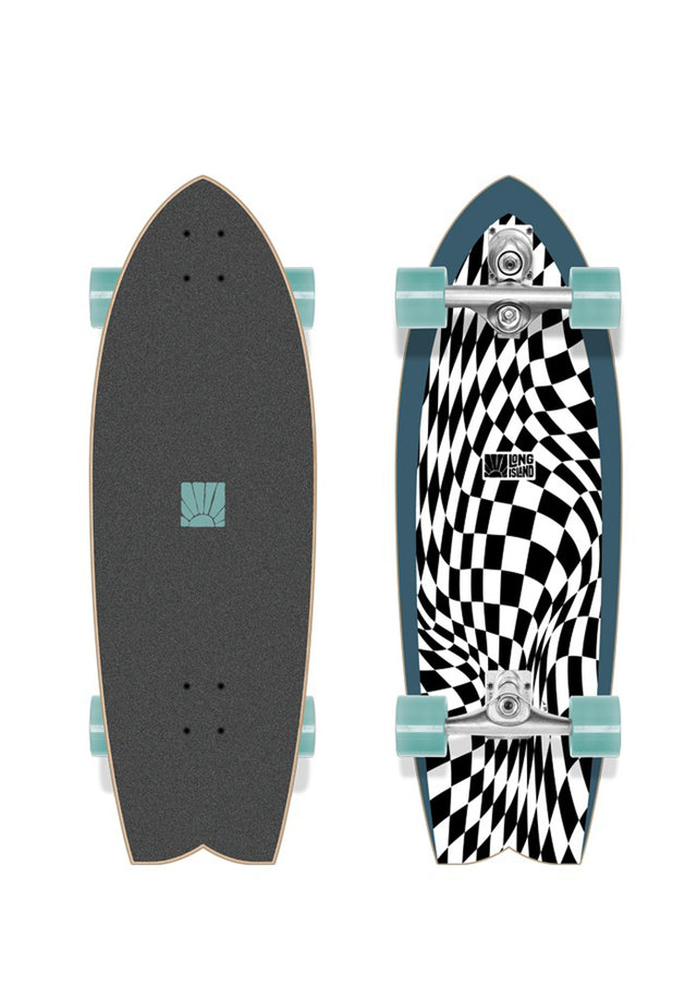 Checker blue-white Vorderansicht