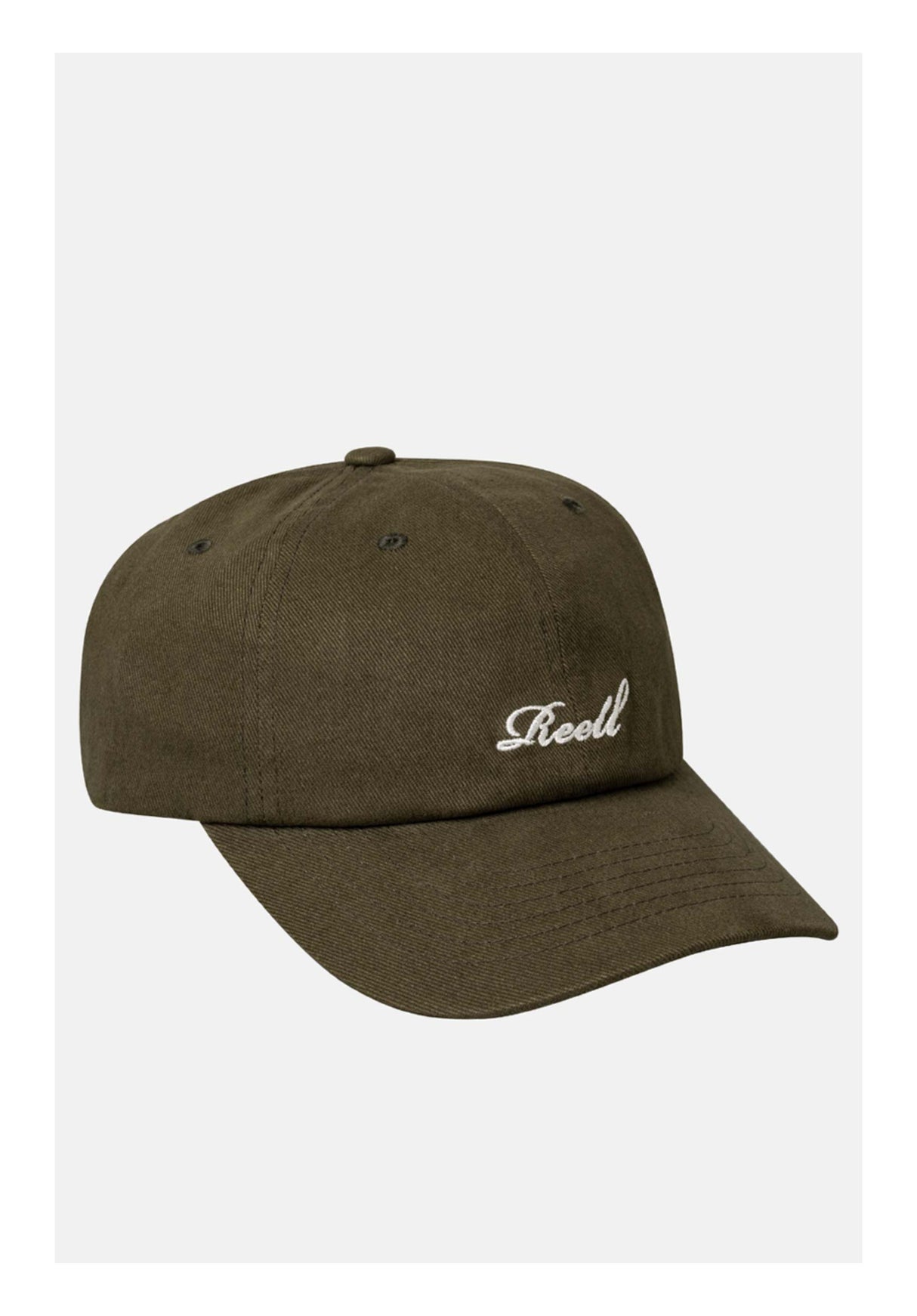 Single Script Cap olive Vorderansicht