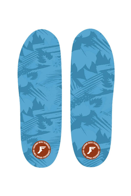 King Foam Orthotics Low lightblue-camo Vorderansicht