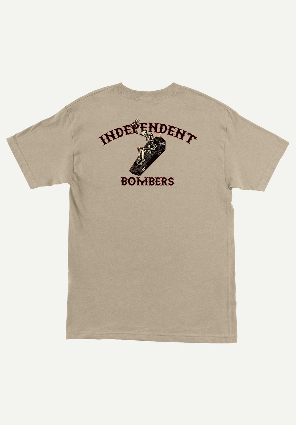Bombers Heavyweight sand Rueckenansicht