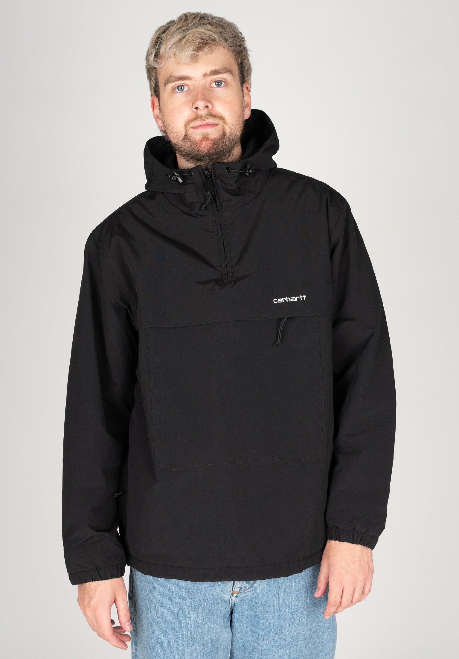 Windbreaker Pullover Carhartt WIP Winter Jackets in black