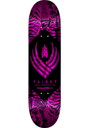Flight Pro Shape 242 K26 Skeleton pink-foil Vorderansicht