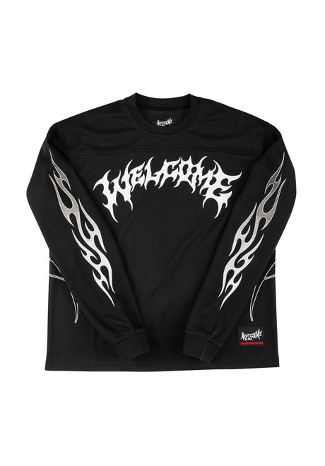 Scrub Mesh Racing Jersey black Rueckenansicht