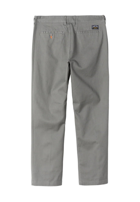 Dark Seas Go-To Chino- / Workerbroek gunmetal – Achteraanzicht