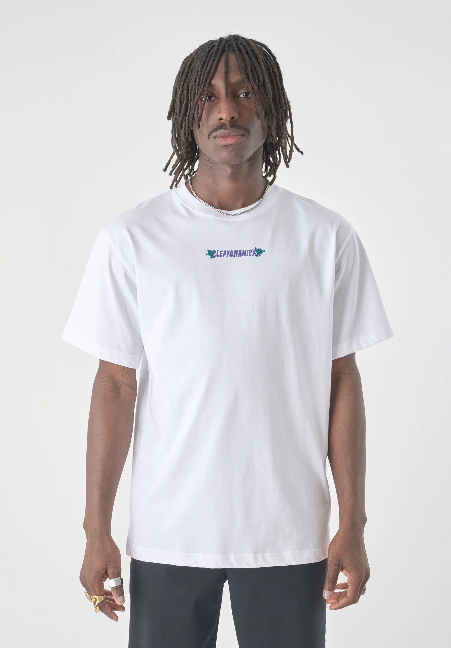 Eat Your Greens Cleptomanicx T-Shirt in white for men – TITUS